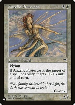 Angelic Protector card from The List Reprints