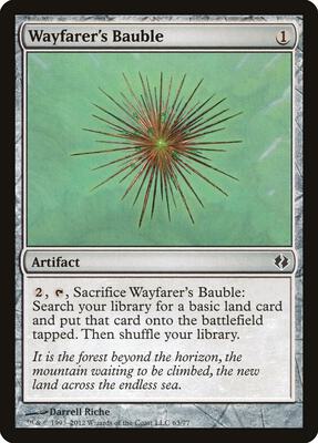 Wayfarer's Bauble card from Duel Decks: Venser vs. Koth