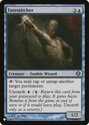 Fatestitcher card from The List Reprints
