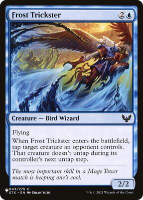 Frost Trickster card from The List Reprints