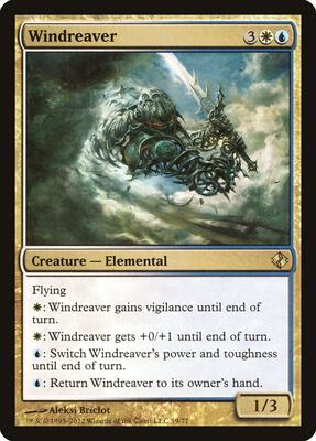 Windreaver card from Duel Decks: Venser vs. Koth