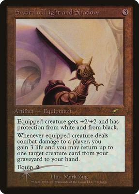 Sword of Light and Shadow card from Judge Promos