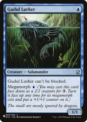Gudul Lurker card from The List Reprints
