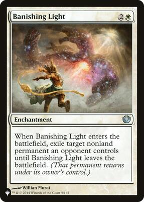 Banishing Light (JOU) card from The List Reprints