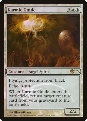 Karmic Guide card from Judge Promos
