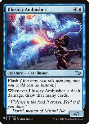 Illusory Ambusher card from The List Reprints