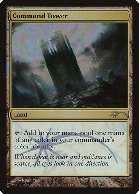 Command Tower card from Judge Promos