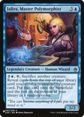 Jalira, Master Polymorphist card from The List Reprints