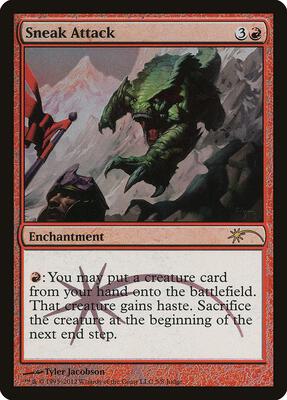 Sneak Attack card from Judge Promos