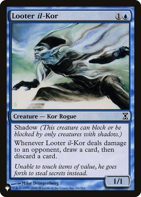 Looter il-Kor card from The List Reprints