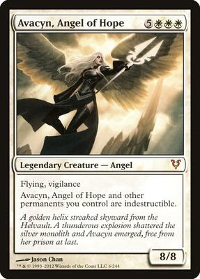 Avacyn, Angel of Hope card from Avacyn Restored