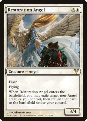 Restoration Angel card from Avacyn Restored