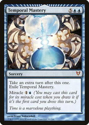 Temporal Mastery card from Avacyn Restored