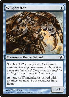 Wingcrafter card from Avacyn Restored