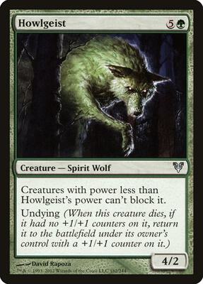 Howlgeist card from Avacyn Restored