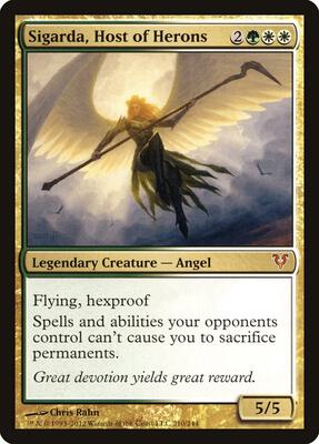 Sigarda, Host of Herons card from Avacyn Restored