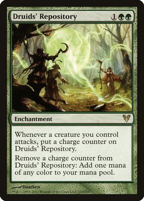 Druids' Repository card from Avacyn Restored