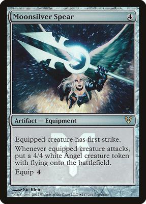 Moonsilver Spear card from Prerelease Cards
