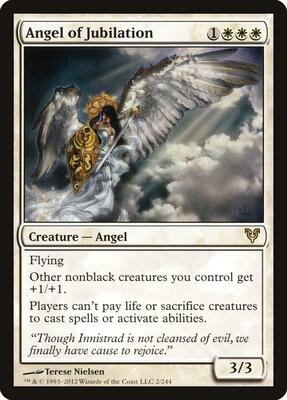 Angel of Jubilation card from Avacyn Restored