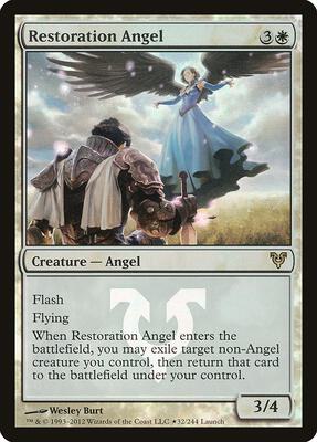 Restoration Angel card from Launch Party & Release Event Promos