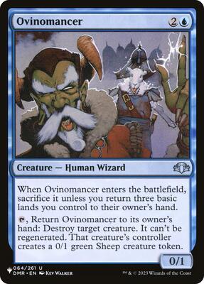 Ovinomancer card from The List Reprints