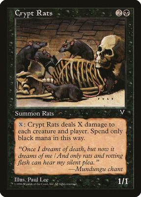 Crypt Rats card from Visions
