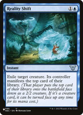 Reality Shift (NEC) card from The List Reprints