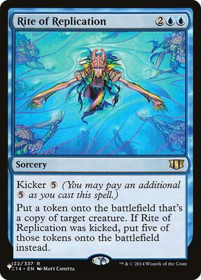 Rite of Replication (C14) card from The List Reprints