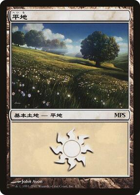 Plains (2007) card from Magic Premiere Shop