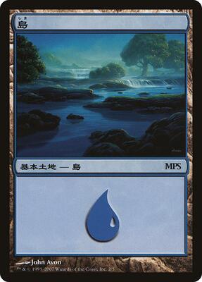 Island (2007) card from Magic Premiere Shop