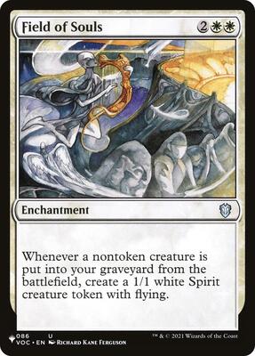 Field of Souls card from The List Reprints