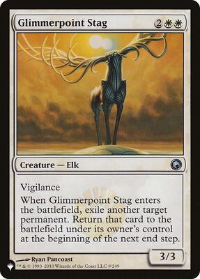 Glimmerpoint Stag card from The List Reprints