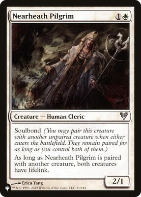 Nearheath Pilgrim card from The List Reprints