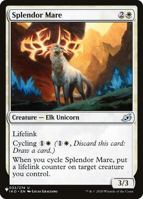 Splendor Mare card from The List Reprints