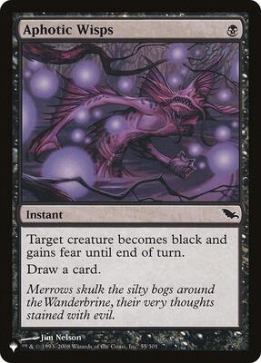 Aphotic Wisps card from The List Reprints