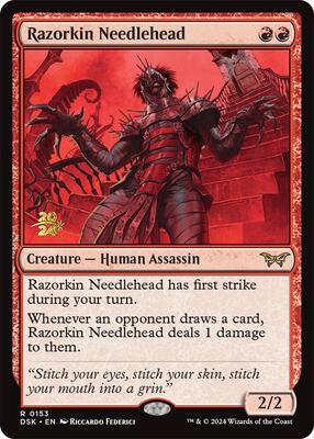 Razorkin Needlehead card from Prerelease Cards