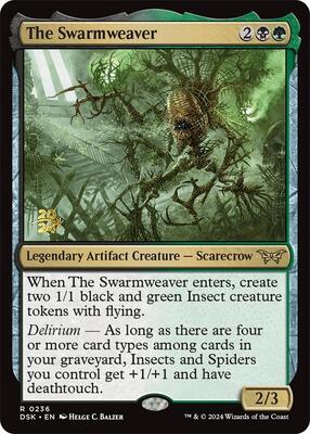 The Swarmweaver (0236) card from Prerelease Cards