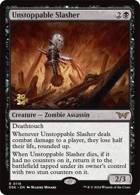 Unstoppable Slasher (0119) card from Prerelease Cards