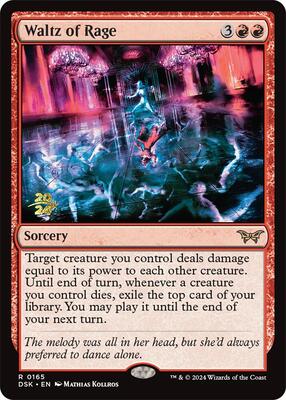 Waltz of Rage card from Prerelease Cards