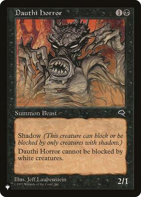 Dauthi Horror card from The List Reprints