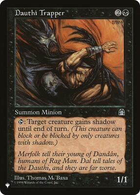 Dauthi Trapper card from The List Reprints