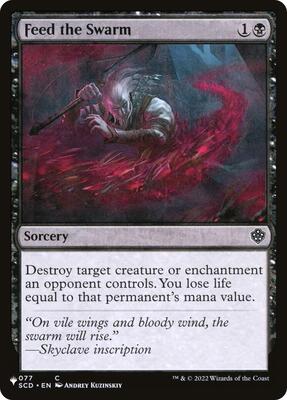 Feed the Swarm card from The List Reprints