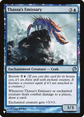 Thassa's Emissary card from The List Reprints