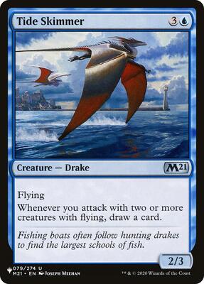Tide Skimmer card from The List Reprints