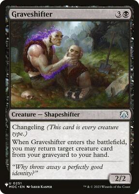 Graveshifter (MOC) card from The List Reprints