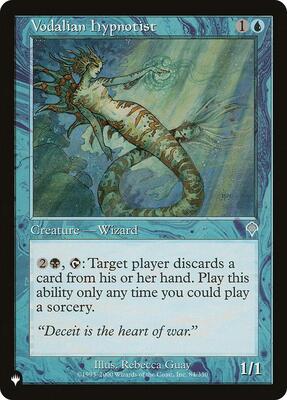 Vodalian Hypnotist card from The List Reprints
