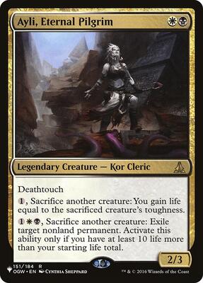 Ayli, Eternal Pilgrim card from The List Reprints