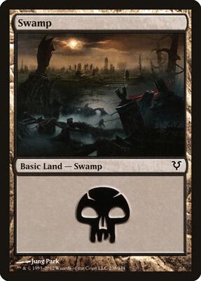 Swamp (238) card from Avacyn Restored