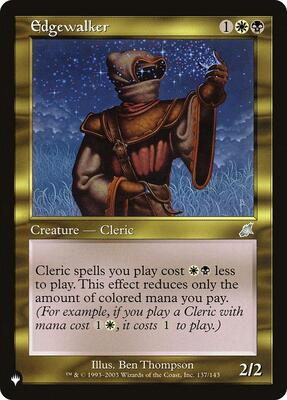 Edgewalker card from The List Reprints