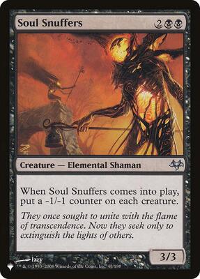 Soul Snuffers card from The List Reprints